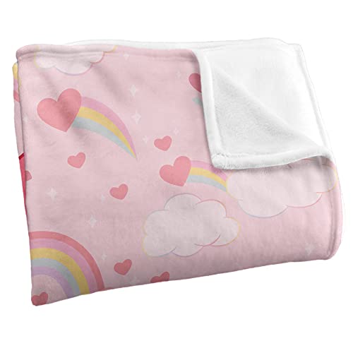 Care Bears Blanket, 36"x58" Care Bear Love Silky Touch Super Soft Throw Blanket