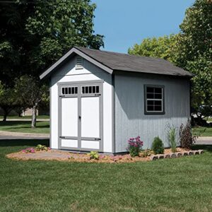 Handy Home Products Beachwood 10x12 Do-it-Yourself Wooden Storage Shed