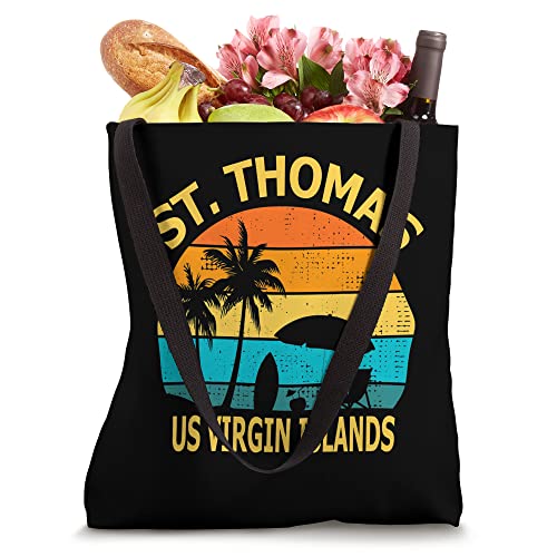 Travel St. Thomas US Virgin Islands Vacation Souvenir Tote Bag