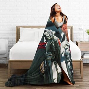 Comfortable Ultra-Soft Micro Fleece Blanket,Tom Cruise Fleece Blankets for Sofa Bed Travel 80"X60"