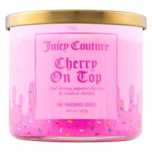 cherry on top by juicy couture candle