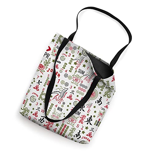 Mahjong Gift for Women, Home Decor, Mah Jongg Present Tote Bag