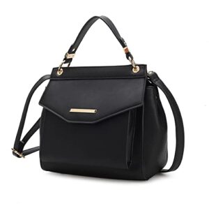 mkf collection satchel convertible handbag, women’s backpack, satchel & crossbody 3-in-1 top-handle purse