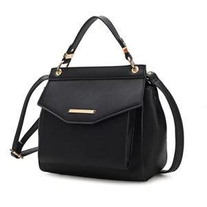 MKF Collection Satchel Convertible Handbag, Women’s Backpack, Satchel & Crossbody 3-in-1 Top-Handle Purse