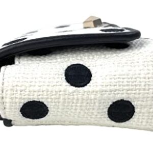 Kate Spade New York Natalia Polka Dot Embroidered Cream Multi Crossbody