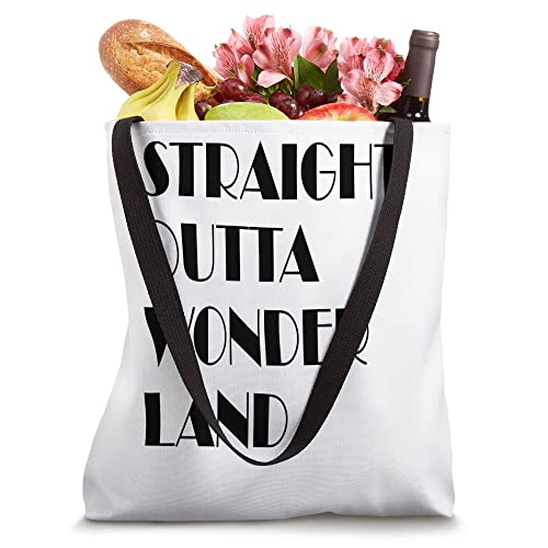 Alice in Wonderland Rabbit Men Women Boys Girls Gift Tote Bag