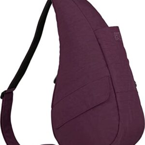 AmeriBag Classic Healthy Back Bag Tote Distressed Nylon Small (Sangria)