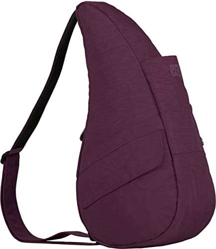 AmeriBag Classic Healthy Back Bag Tote Distressed Nylon Small (Sangria)