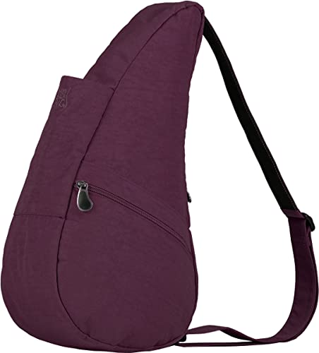 AmeriBag Classic Healthy Back Bag Tote Distressed Nylon Small (Sangria)