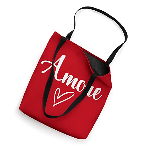 Amore - Italian Love Valentine's Day Tote Bag