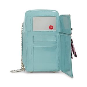 Betsey Johnson Midnight Snack Crossbody, Blue