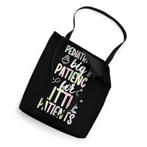 Pediatrician For Little Patients Pediatric Doctor Tote Bag