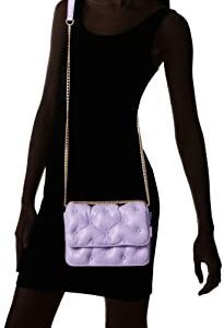 Betsey Johnson Tuft Love Crossbody, Lavender