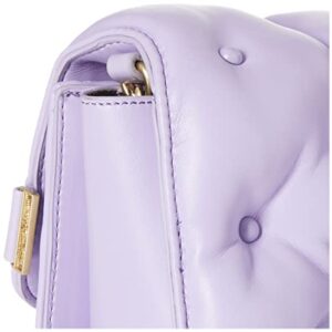 Betsey Johnson Tuft Love Crossbody, Lavender