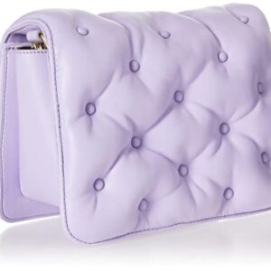 Betsey Johnson Tuft Love Crossbody, Lavender