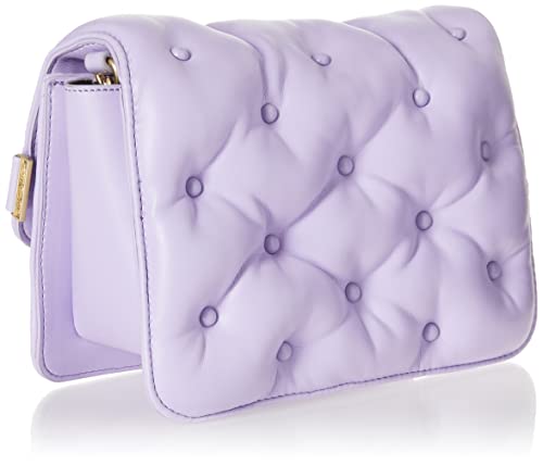 Betsey Johnson Tuft Love Crossbody, Lavender