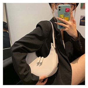 Women Hobo Bag Cute PU Leather Tote Bag Handbag Underarm Moon Shoulder Bag Party Wedding Evening Bag Clutch Purse