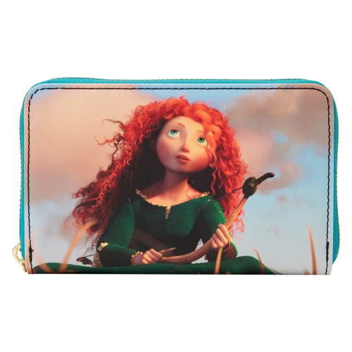 Loungefly Disney Brave Merida Princess Scenes Zip Around Wallet