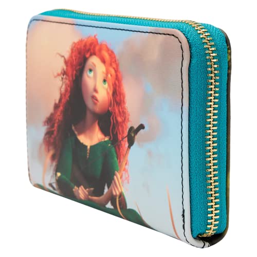 Loungefly Disney Brave Merida Princess Scenes Zip Around Wallet