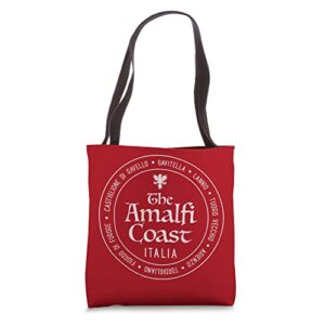 Amalfi Coast Italia 7 Italian Beaches Mediterranean Traveler Tote Bag