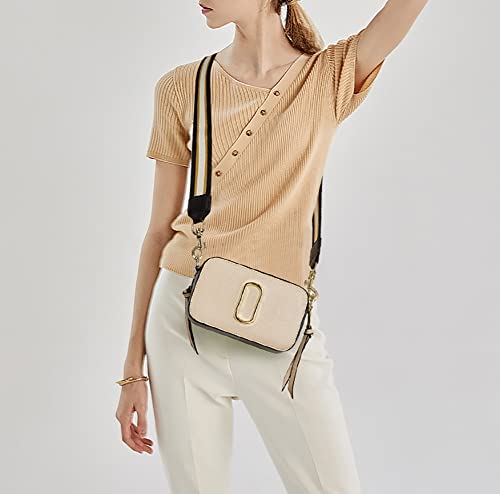 JBB Women's Crossbody Bags Trendy Snapshot Clutch Purse Small Camera Shoulder Handbags Satchel Khaki