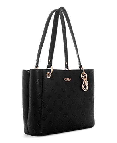 GUESS Galeria Small Noel Tote, Black