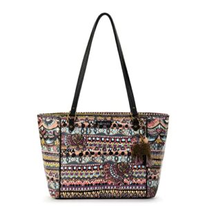 Sakroots Metro Tote Bag, Taupe One World