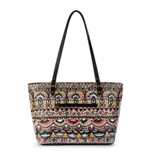 Sakroots Metro Tote Bag, Taupe One World