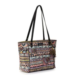 Sakroots Metro Tote Bag, Taupe One World