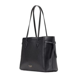 Kate Spade New York Knott Pebbled Leather Large Tote Black One Size