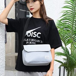 Unisex Tote Bag Cute Canvas Shoulder Bag Women Crossbody Handbags Purse Casual Work Bag