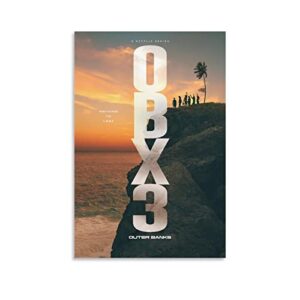 niinte outer banks tv series obx poster 12x18inches unframed canvas morden family deoration office the spirit of adventure inspired scenery poster for room aesthetic
