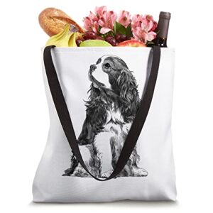 Dog Cavalier King Charles Spaniel Tote Bag