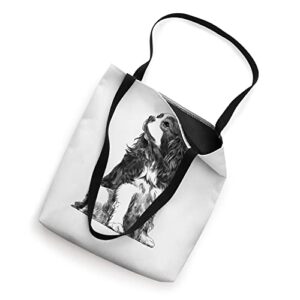 Dog Cavalier King Charles Spaniel Tote Bag