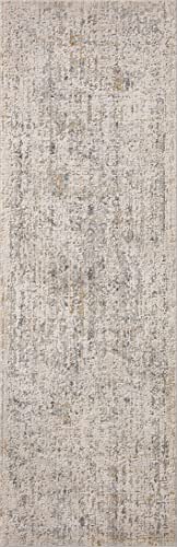 Amber Lewis x Loloi Alie Collection ALE-02 Sand / Sky, Traditional 18" x 18" Sample Rug