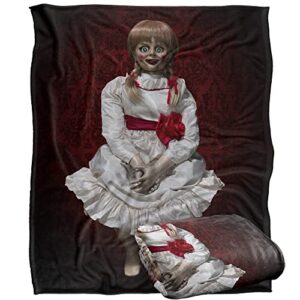 annabelle 3 blanket, 50″x60″ doll poster silky touch super soft throw blanket