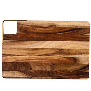 gulruh wood cutting boards for kitchen, wood cutting board eco natural solid wood japan style rectangle kitchen chopping blocks