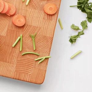 GULRUH Wood Cutting Boards for Kitchen, Beech Wood Board Cutting Board Chopping Block Serving Plate Kitchen Accessory Cake Pizza Tool