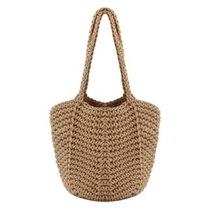 naimo women straw beach bag tote woven large rattan handbag hobo summer handwoven shoulder bag purse