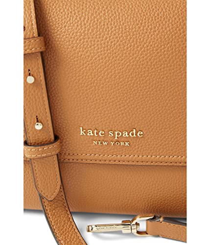 Kate Spade New York New Core Pebble Pebbled Leather Medium Convertible Flap Shoulder Bag Bungalow One Size