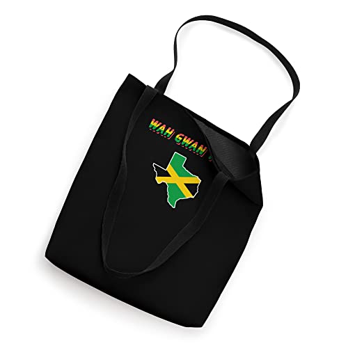 Jamaican Texan Design for proud Texas Immigrants Tote Bag