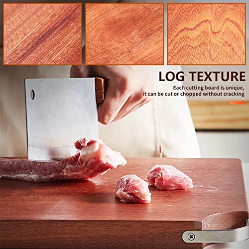 GULRUH Wood Cutting Boards for Kitchen, Wooden Cutting Board Kitchen Cutting Board Unpainted Fruit Cutting Board