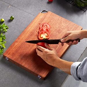 GULRUH Wood Cutting Boards for Kitchen, Wooden Cutting Board Kitchen Cutting Board Unpainted Fruit Cutting Board