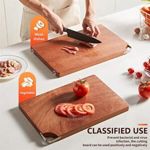 GULRUH Wood Cutting Boards for Kitchen, Wooden Cutting Board Kitchen Cutting Board Unpainted Fruit Cutting Board