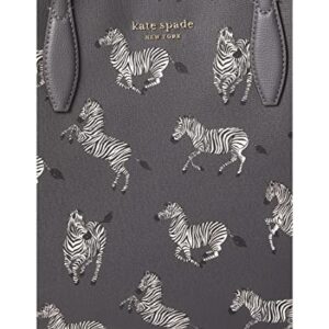 Kate Spade New York All Day Zebra Print Large Tote Chalkboard Multi One Size