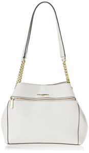 karl lagerfeld paris womens hobo bag, wt/bk multi, one size us