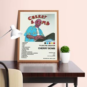Tyler The Creator Poster Set of 6-11x14 inches Album Cover Posters - By Herzii Prints, Aesthetic Posters Wall Art for Room - Teen and Girls Dorm Decor, Rapper Music Posters -UNFRAMED
