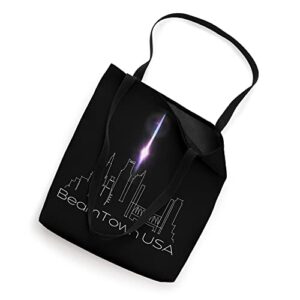 BeamTown USA, Sacramento Basketball Tote Bag