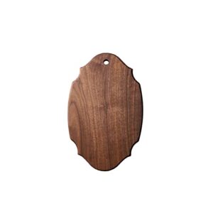 gulruh wood cutting boards for kitchen, vintage solid wood lace cutting board, black walnut cutting board, steak bread board, dessert wooden tray (color : black walnut)