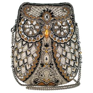 mary frances wise owl, silver